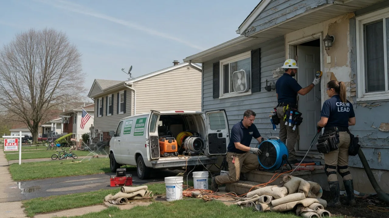 Flood Cleanup in Zionsville, PA near me
