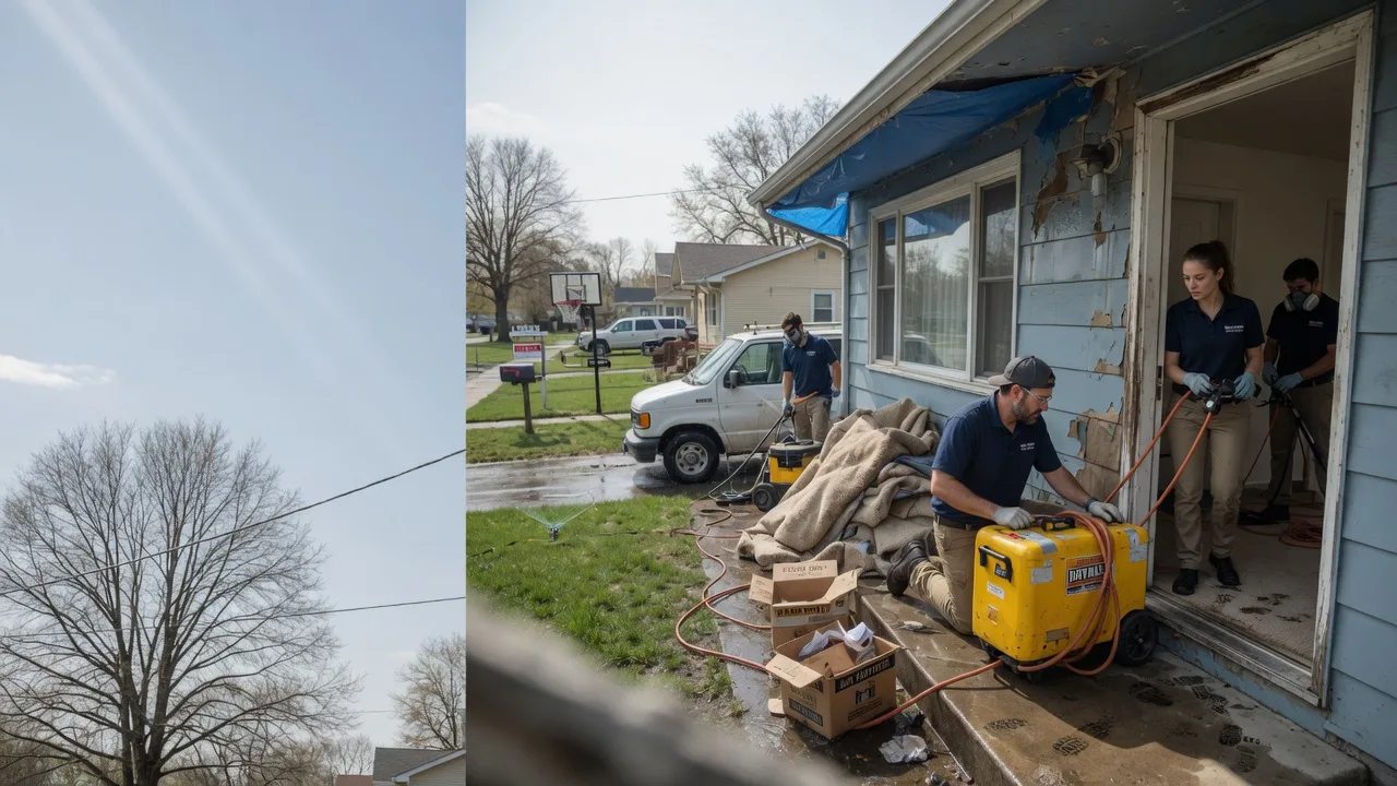 Basement Flood Cleanup in Zionsville, PA near me